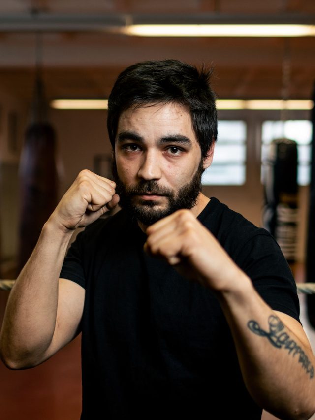 Axel, coach Kids/Ados · Kick-boxing