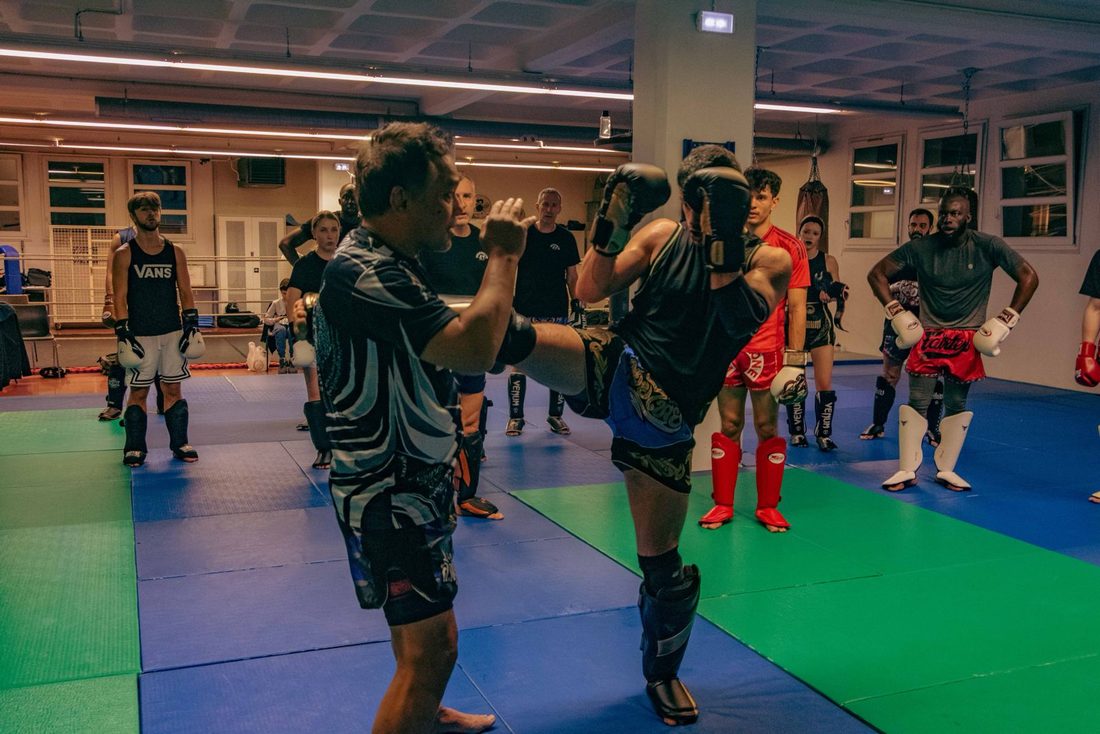 Entraînement de Muay Thaï